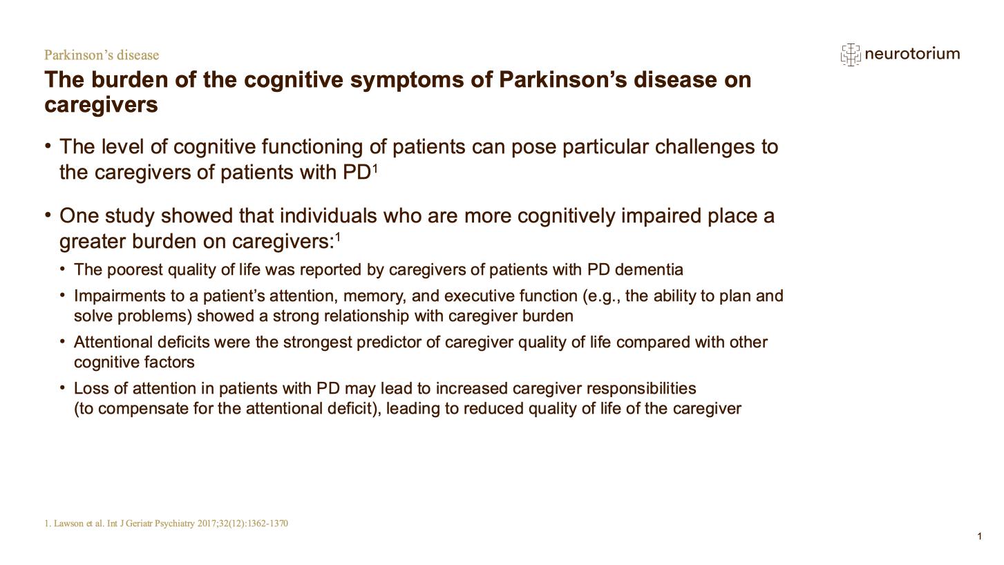 Parkinsons Disease – Epidemiology and Burden – slide 20